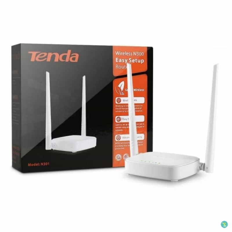 Tenda N301 Global Version 300 Mbps WiFi Router,