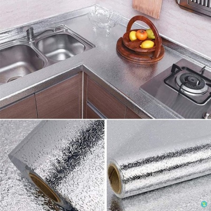 Oil Water and Fireproof Foil Kitchen Stickers