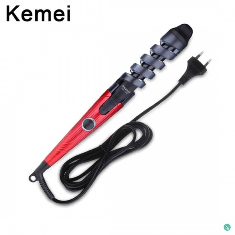 Kemei KM-1026 Spiral Hair Curling Iron