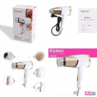 Kemei KM-6832 Essential DryCare Foldable Hair Dryer for Women